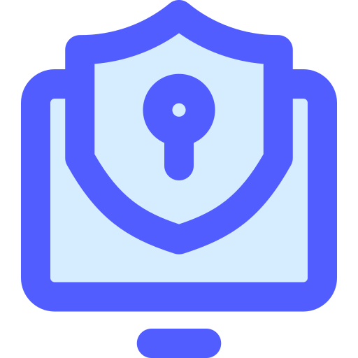 onlinesicherheit Generic Blue icon