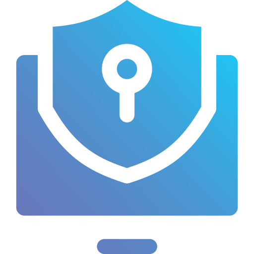 Cyber security Generic Flat Gradient icon