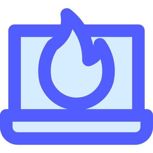 Burn Generic Blue icon