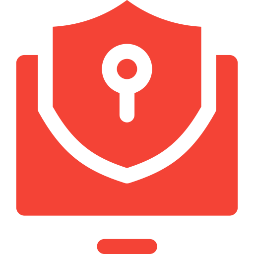 sicurezza informatica Generic Flat icona