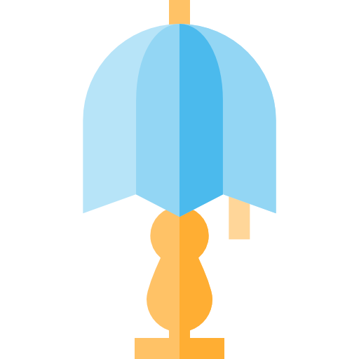 lámpara Basic Straight Flat icono