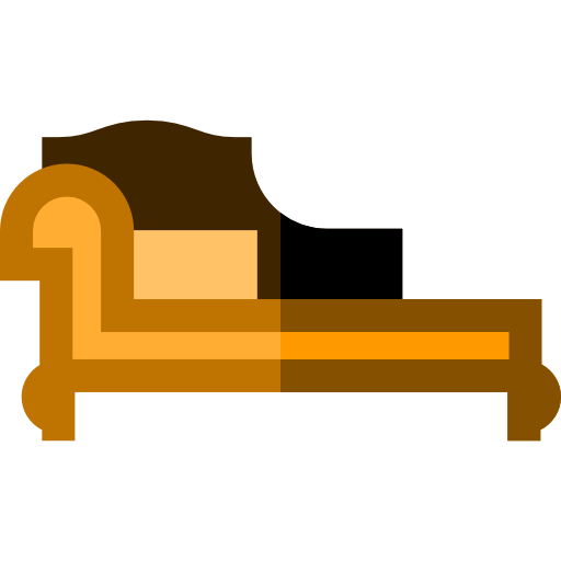 chaise longue Basic Straight Flat icono