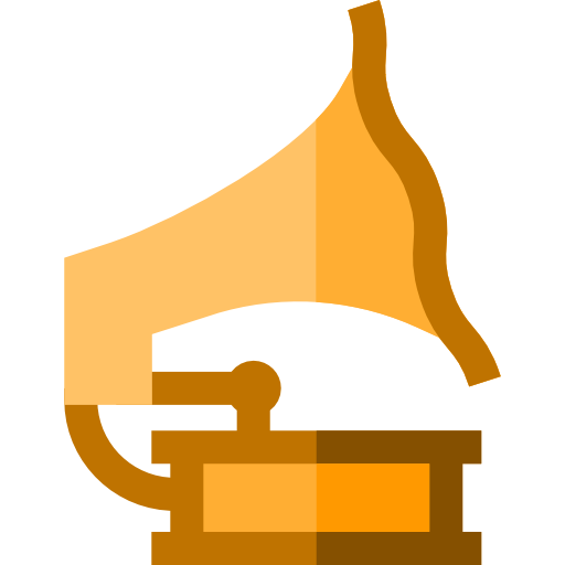 gramófono Basic Straight Flat icono