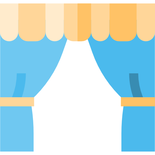 Curtain Basic Straight Flat icon