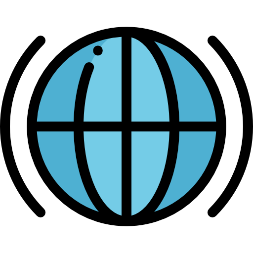 グローバル Detailed Rounded Lineal color icon
