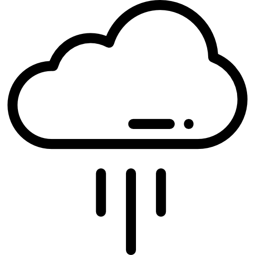 雲 Detailed Rounded Lineal icon