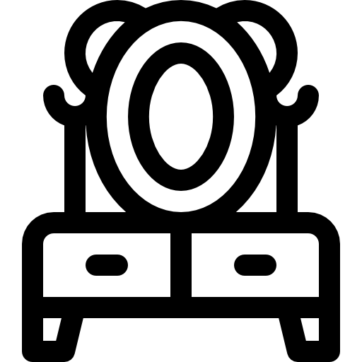 化粧台 Basic Rounded Lineal icon