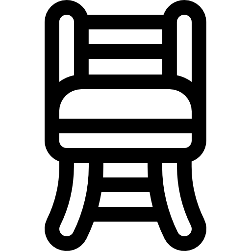 スツール Basic Rounded Lineal icon