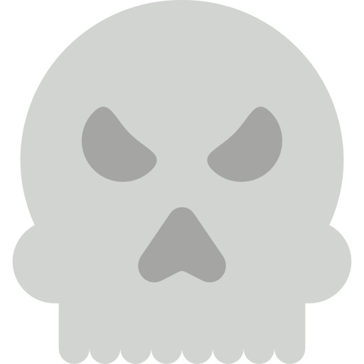 두개골 Basic Miscellany Flat icon