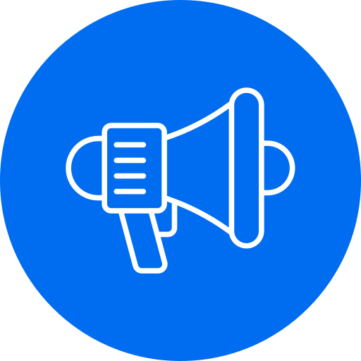 メガホン Generic Circular icon
