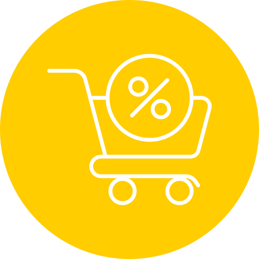 쇼핑 카트 Generic Circular icon