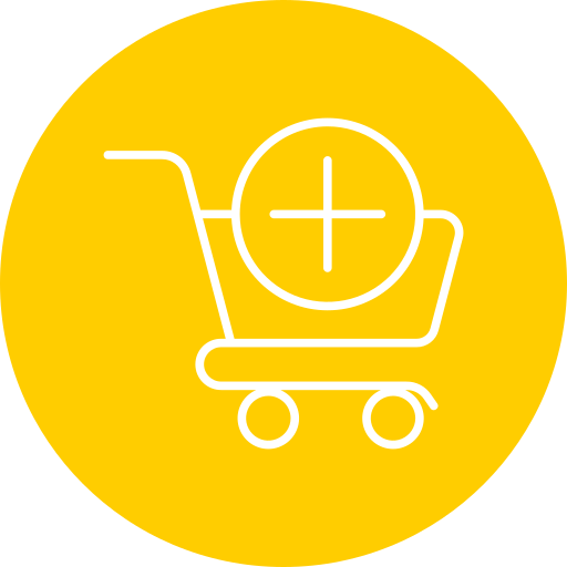 쇼핑 카트 Generic Circular icon