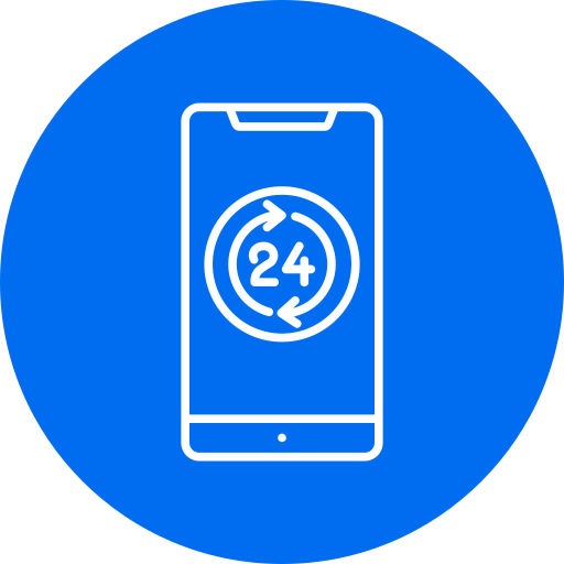 24 часа Generic Circular иконка
