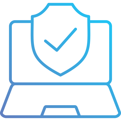 Cyber security Generic Gradient icon