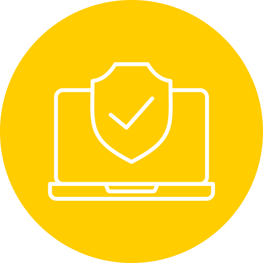 la cyber-sécurité Generic Circular Icône