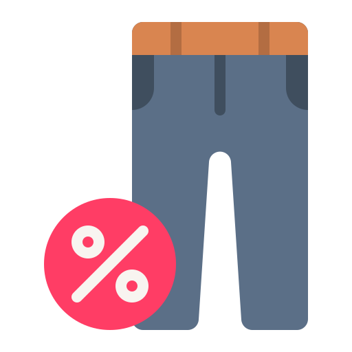 Jeans Generic Flat icon