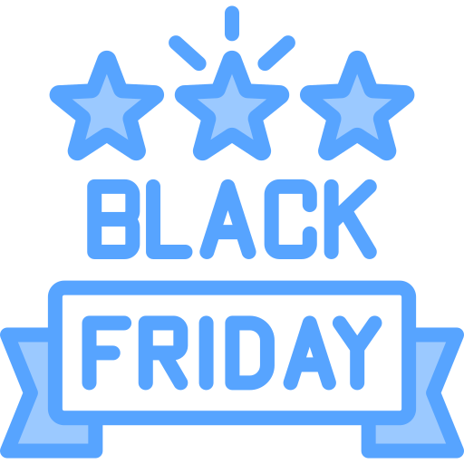 Black friday Generic Blue icon