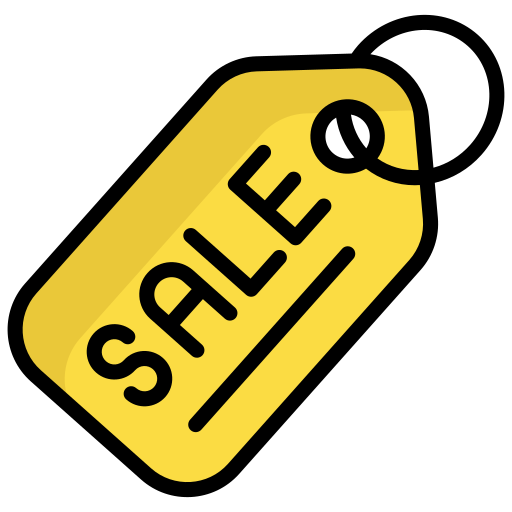 sale-tag Generic Outline Color icon