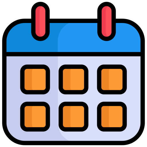 kalender Generic Outline Color icon