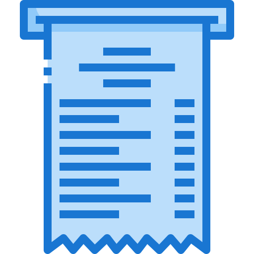 Bill Generic Blue icon