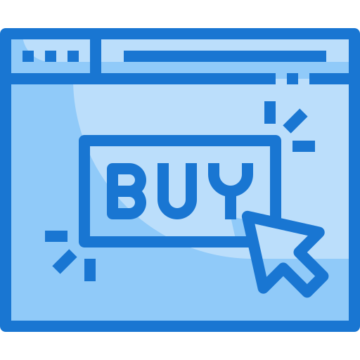 온라인 구매 Generic Blue icon