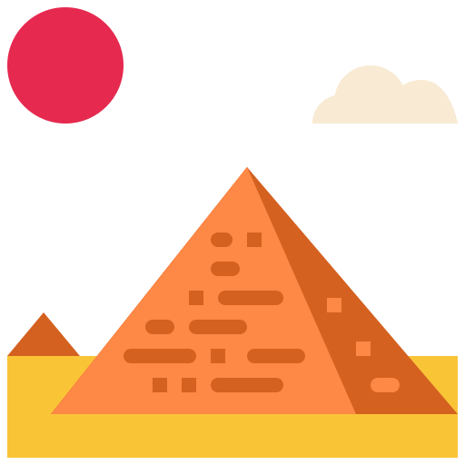 pyramide Generic Flat Icône