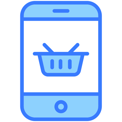 compras móviles Generic Blue icono