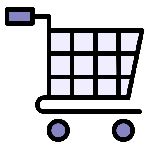 wózek sklepowy Generic Outline Color ikona