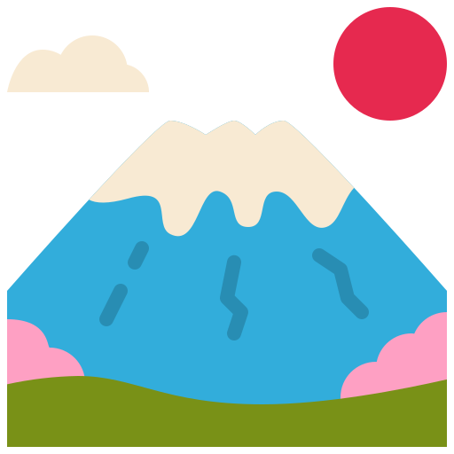 berg fuji Generic Flat icon