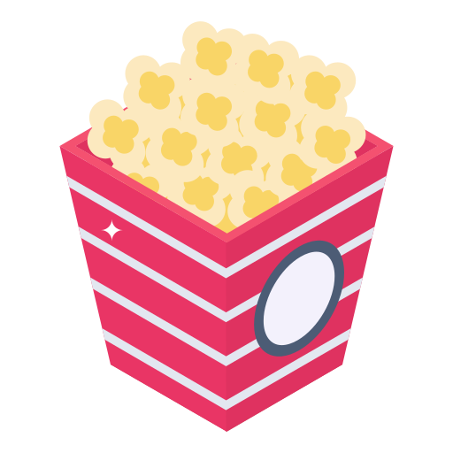 Popcorn Generic Isometric icon