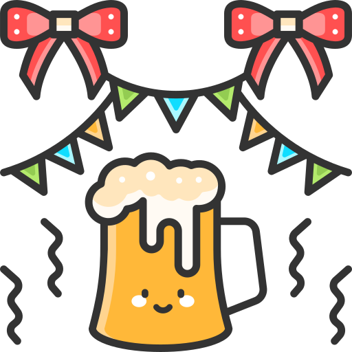 bier SBTS2018 Lineal Color icoon