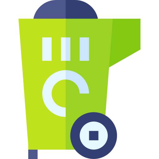 Recycle bin Basic Straight Flat icon