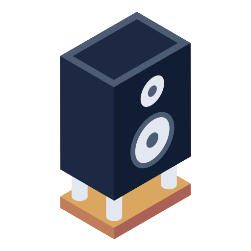 Sound speaker Generic Isometric icon