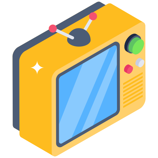 tv Generic Isometric icoon