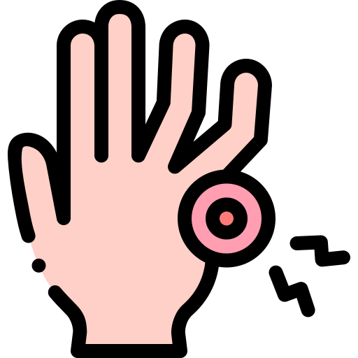finger Detailed Rounded Lineal color icon
