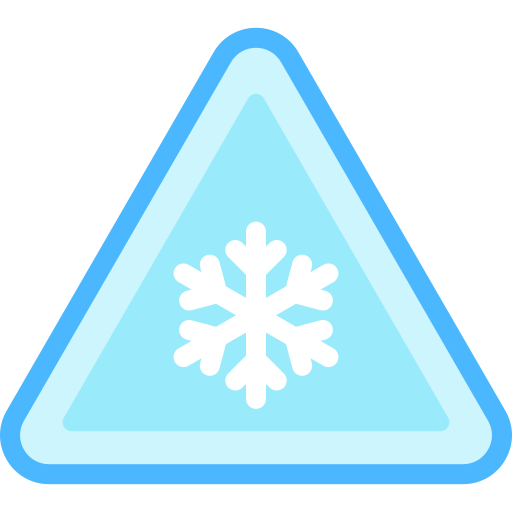 雪 Detailed color Lineal color icon