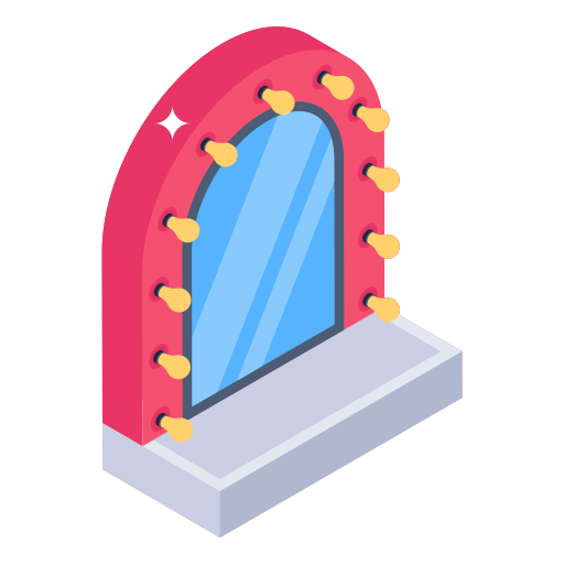 Vanity mirror Generic Isometric icon