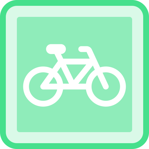 Bicycle Detailed color Lineal color icon