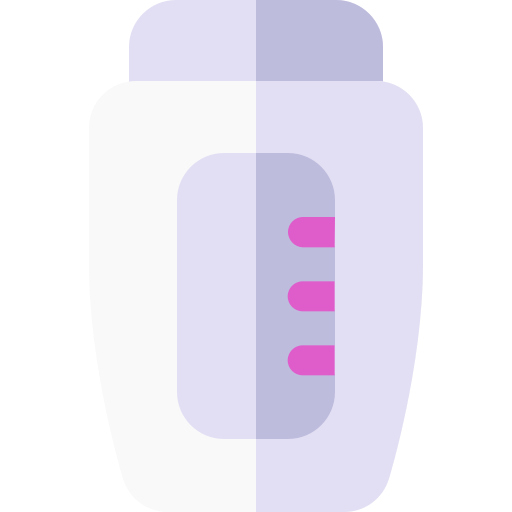 Бутылка молока Basic Rounded Flat иконка