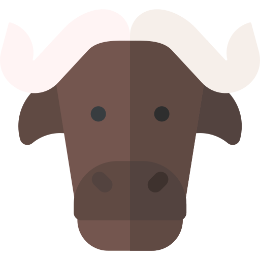Buffalo Basic Rounded Flat icon