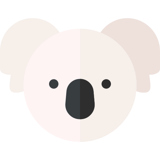 koala Basic Rounded Flat icoon