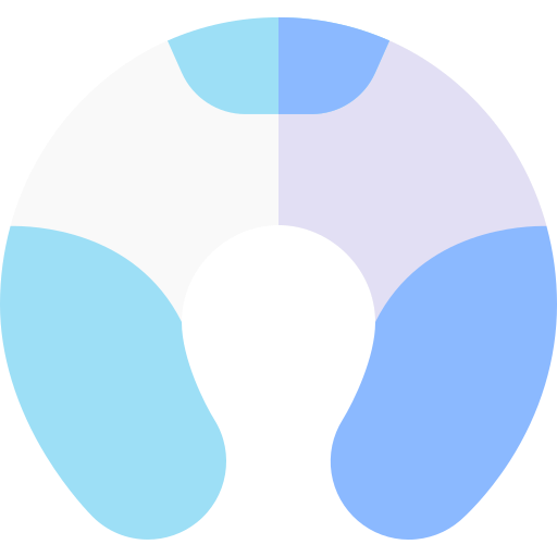 베개 Basic Rounded Flat icon