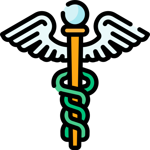 caduceo Special Lineal color icono