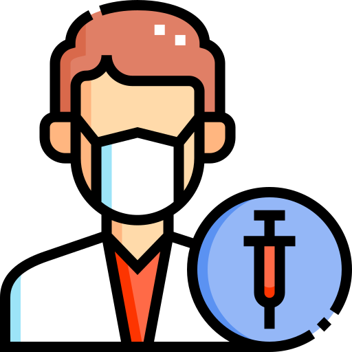 anestezjolog Detailed Straight Lineal color ikona
