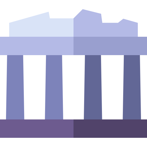 Acropolis Basic Straight Flat icon