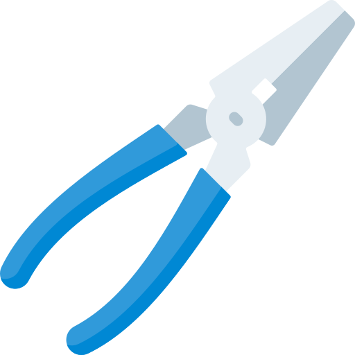 Needle nose pliers Special Flat icon