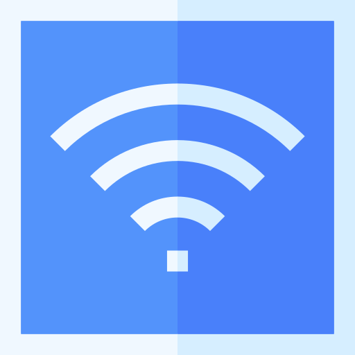 w-lan Basic Straight Flat icon