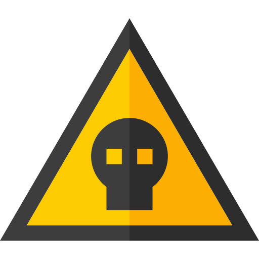 gefährlich Basic Straight Flat icon