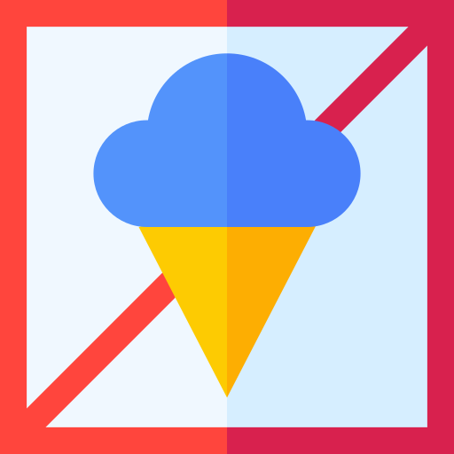 kein eis Basic Straight Flat icon