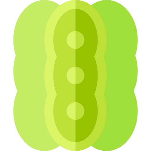 guisantes Basic Straight Flat icono